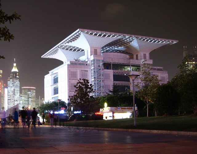 상하이 도시계획전시관