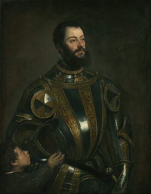 Portrait of Alfonso d'Avalos with a Page
